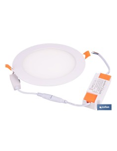 Downlight incassato bianco SMD 12 W 1140 lm Ø168 mm 3CCT 2