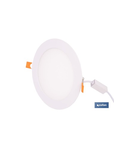 White SMD Recessed Downlight 12 W 1140 lm Ø168 mm 3CCT
