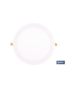White SMD Recessed Downlight 24 W 2400 lm Ø295 mm 3CCT
