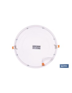 Downlight incassato bianco SMD 24 W 2400 lm Ø295 mm 3CCT 2