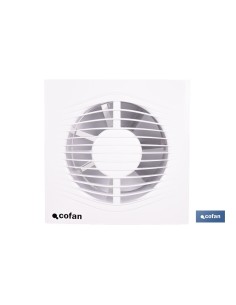 Silent axial air extractor 10 W 170 x 151 mm Ø125 mm 2