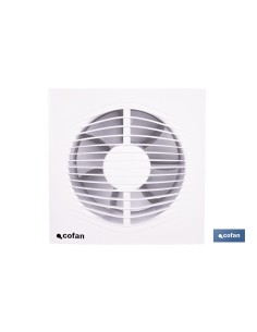 Silent axial air extractor 10 W 195 x 176 mm Ø150 mm 2