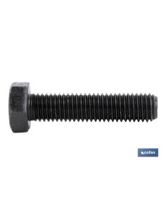 Pack mit 10 DIN-933 C-12.9 M-14 X 50 N Schrauben schwarz Stahl