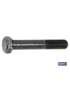 Pack of 50 DIN 931 C-8.8 UNF 7/16 X 40 N Black Steel Screws