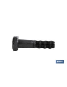 Pack 50 tornillos DIN 931 C-8.8 UNC 1/4 en acero negro