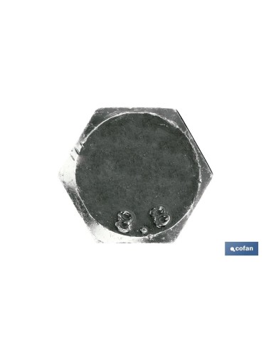 Pack mit 50 DIN 931 C-8.8 UNC 7/16 x 80 N Schrauben