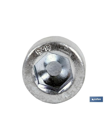 Pack of 200 DIN-912 C-8.8 M-6 X 40 Z Allen Screws - Zinc Coated