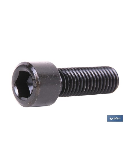 Pack of 25 DIN-912 C-12.9 M-10 X 45 N Black Steel Screws