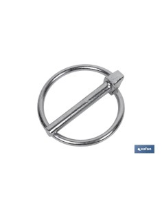 Pack mit 50 Ringen 9 mm mit verzinkter Oberfläche