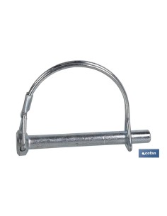 Pack de 50 Passants Élastiques Centre Axe 6 mm pour Machines Agricoles