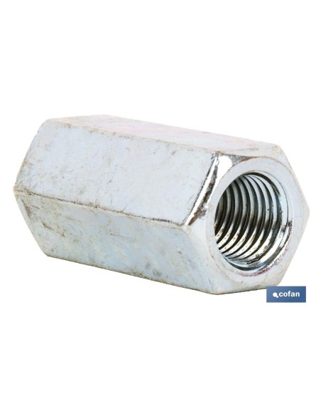 Pack 150 unidades manguito hexagonal M-10x30 acero