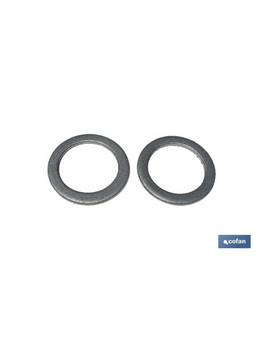 Pack 100 unidades arandela aluminio 30x38x1,5 mm