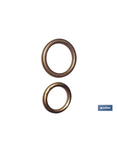 Pack de 100 rondelles en cuivre pour bouchon de carter 10x14