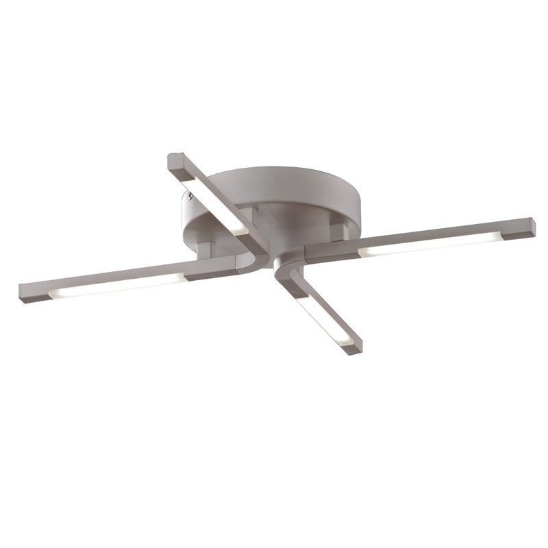Ceiling lamp LED grey Tetra CRISTALREDORD 26-287-20-002