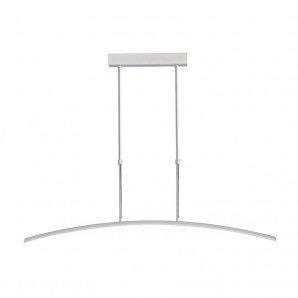 Luminária de teto curva LED branca Wanda CRISTALRECORD 99-203-50-300