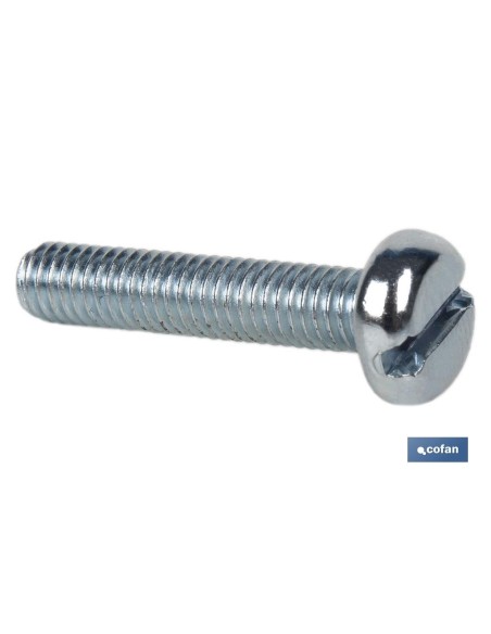 Pack 200 tornillos DIN 85 C-6 M-3 X 25 Z de acero