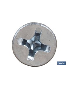 Pack 500 tornillos métrico avellanados DIN-965 zincados M-5 x 12 2