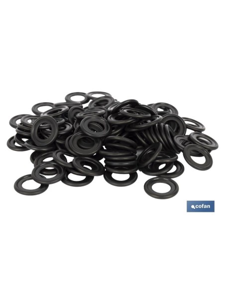Pack mit 100 Gummidichtungen 11 x 21 x 2,5 für Opel Ölwanneverschluss