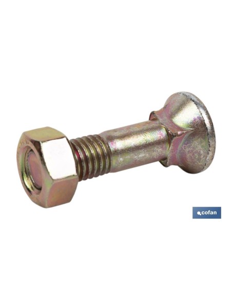 Pacote com 50 unidades DIN-608/934 C-8.8 M-12X50 BICROMATADO