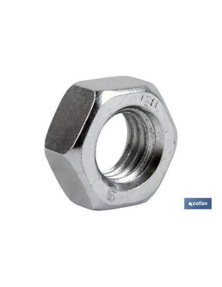 Pack mit 200 DIN-603/934 M-6X45 Z Schrauben aus verzinktem Stahl