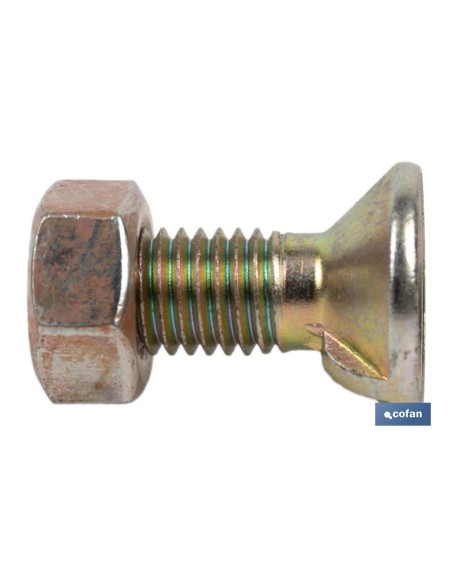 Pack of 100 DIN-604/934 C-8.8 M-12X35 Screws