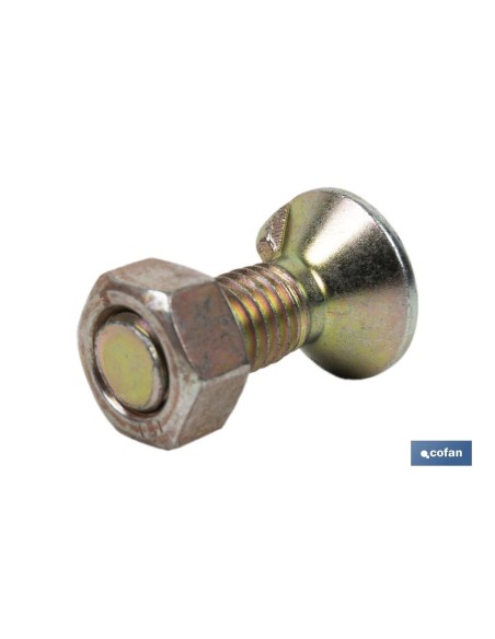 Confezione da 100 viti DIN-604/934 C-8.8 M-12X35