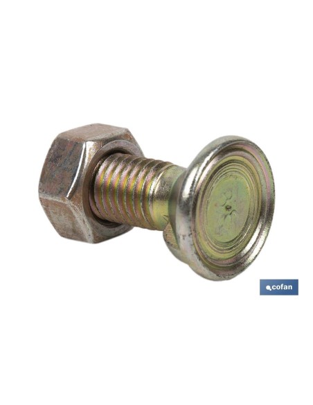 Pacote de 100 unidades DIN-604/934 C-8.8 M-12X35