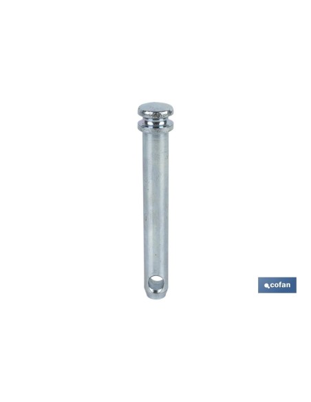 Pack 5 unidades perno para tercer punto con cabeza Ø19 x 120 mm