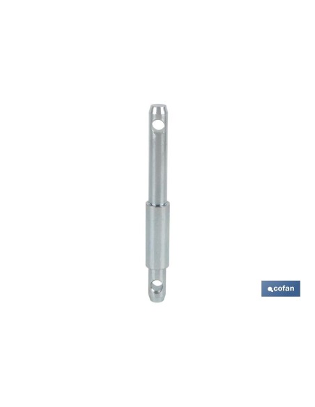 Pack of 5 Double Interchangeable Bolts for Implement Attachment Ø25 x Ø19 mm