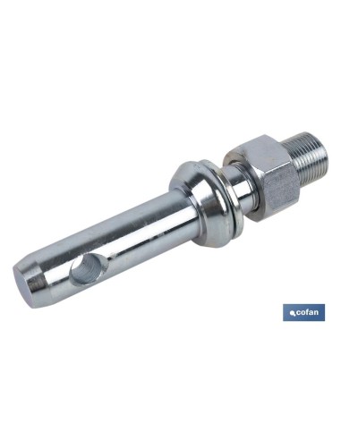 Pack 5 unidades perno roscado para enganche aperos M 22 x Ø22 mm