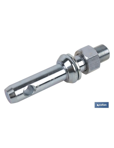 Pacote com 5 unidades de parafuso roscado para engate de implementos M 22 x Ø22 mm