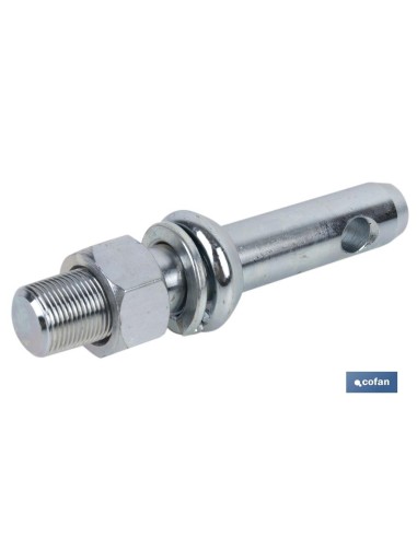 Pacote com 5 unidades de parafuso roscado para engate de implementos M 22 x Ø22 mm