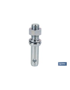 Pacote com 5 parafusos roscados para engate de implementos M 27 x Ø28 mm