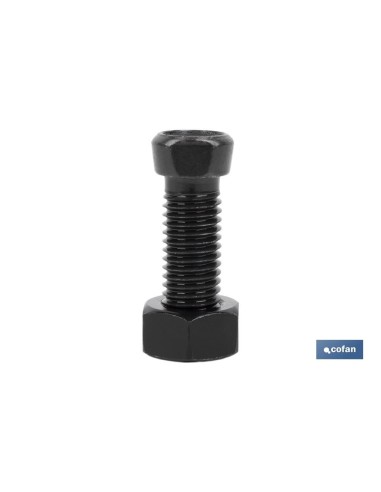Pack of 50 Cone Head Plow Bolts 12.9 with DIN 934 Nut