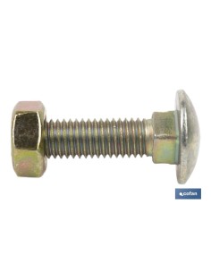 Pacote com 50 parafusos agrícolas C-8.8/934 para colheitadeiras M-10X40