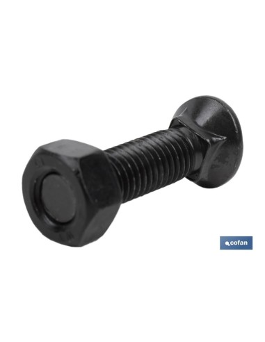 Pack 50 Tornillos Cultivador C-8.8/934 con Tuerca Hexagonal