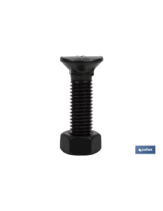 Pack 50 Tornillos Cultivador C-8.8/934 con Tuerca Hexagonal 2