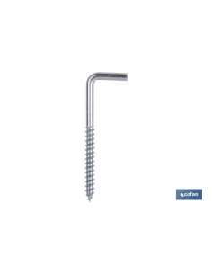 Pack of 300 zinc hooks 18x40 for secure fastenings