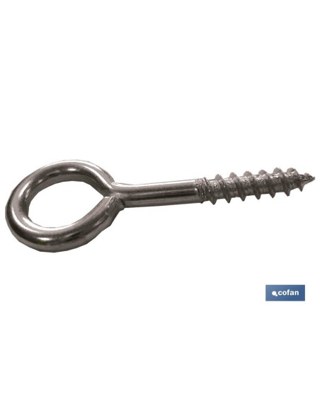 Confezione da 12 Ferrule Zincate Filettate Chiuso 17x35 mm