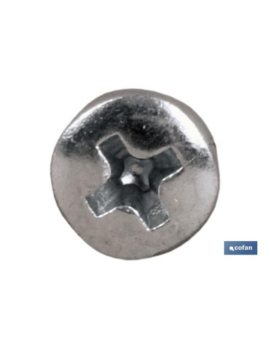 Pacote com 200 parafusos DIN-7981 PH M-6,3X19 Z com cabeça cilíndrica