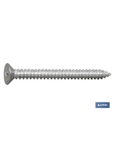 Pack 10 Tornillos Roscachapa M-4,2X38 Cabeza Avellanada
