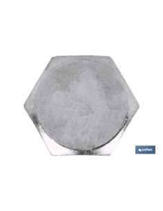 Pacote de 100 parafusos DIN-571 zincados M-6 2
