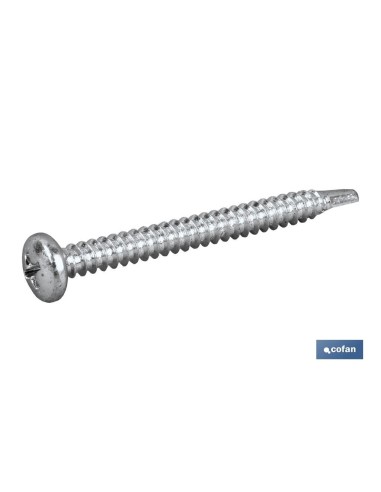 Confezione da 250 viti autofilettanti DIN 7504N C-8 M-4,2 X 25 Z