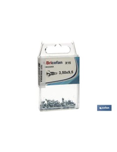 Pack 12 unidades autotaladrantes DIN 7504N 4,8x25 mm 2