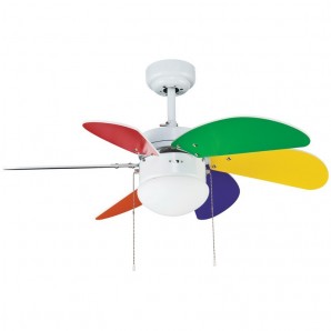 Ventilador AC Tabit multicolorido
