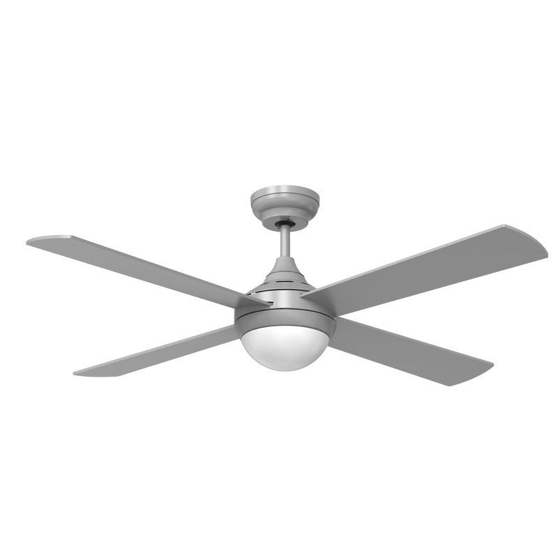 Ventilador DC Tempo Prata LED 23W
