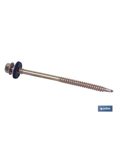 Pack de 100 vis autotaraudeuses pour panneaux sandwich 5,5/6,3x82