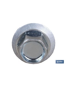 Pack 100 tornillos autotaladrantes para vigueta 5,5x28 con arandela 2