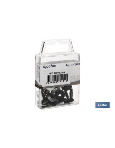 Pacco di 10 rondelle di tenuta EPDM 14 mm