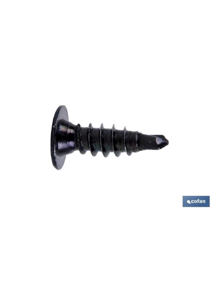 Pack de 500 Vis Autoperceuses Extraplates 4,2 x 14 Noir